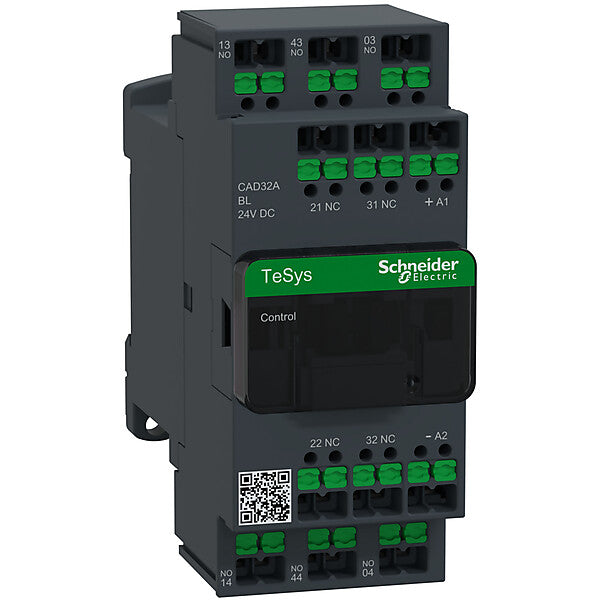 Schneider Electric Hilfsschütz 3S2Ö 24V Dc Gl Snapin CAD32ABL